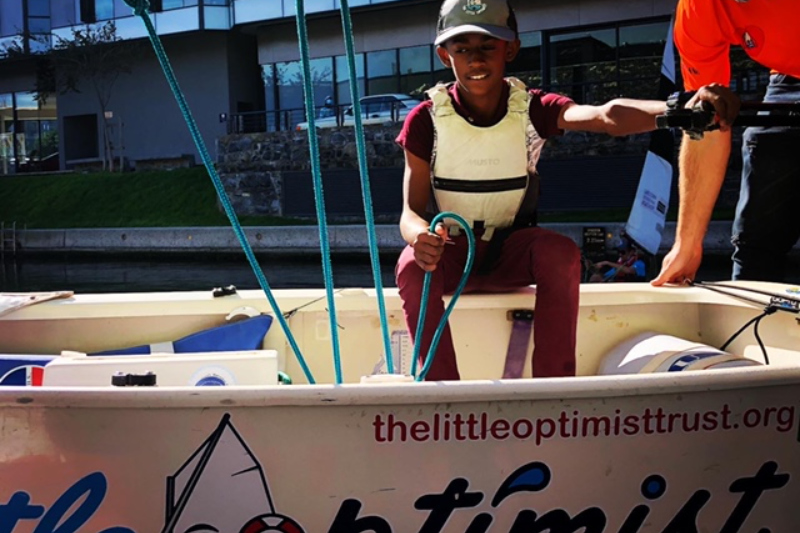 Waterfront Sailing Therapy – The Little Optimist Trust